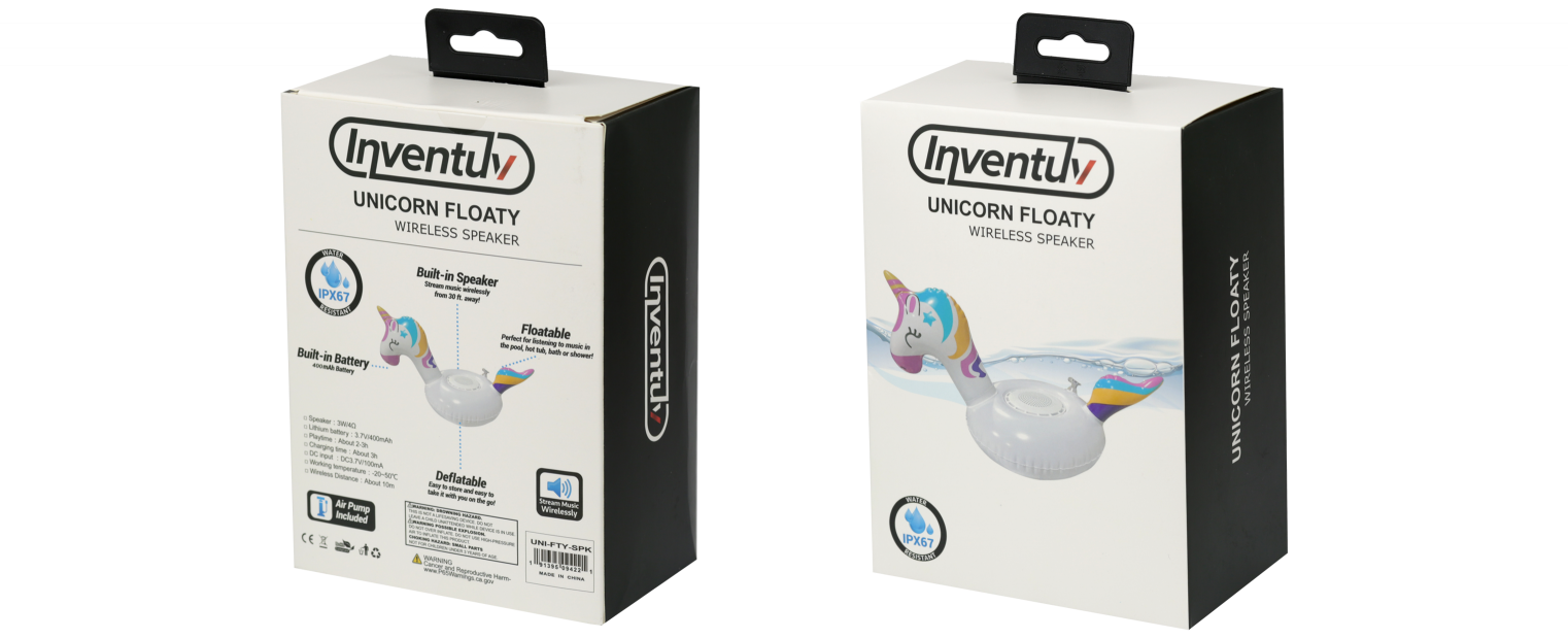 Unicorn Speaker Packaging