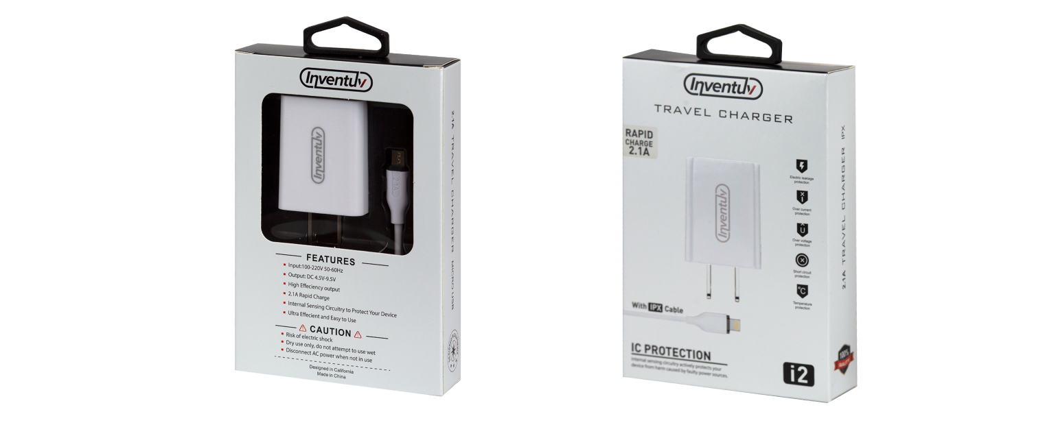 Inventuv Charger Packaging
