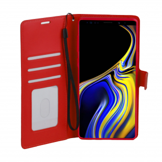 CC Wallet Case for Samsung Galaxy Note 9 - Red