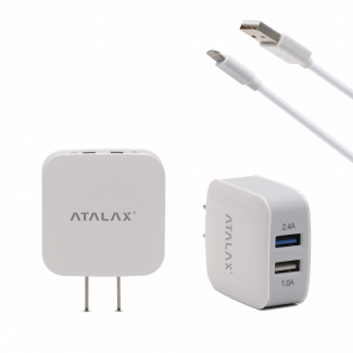 Atalax X1 Charger for iPhone - White