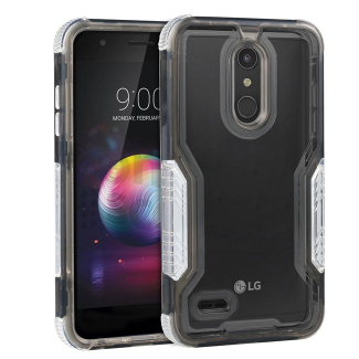 H6 Hybrid Case for LG K30/K10/Premier Pro - Black