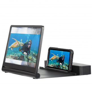 12'' Phone Screen Magnifier with Built in Speaker