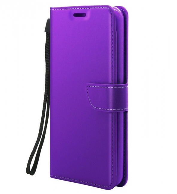 CC Wallet Case for Samsung J2 Core - Purple