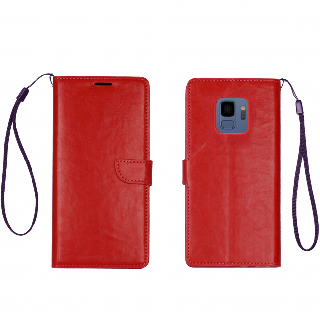 CC Wallet Case for S9 - Red1