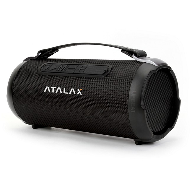 Atalax UpBeat Portable Bluetooth Speaker - Black