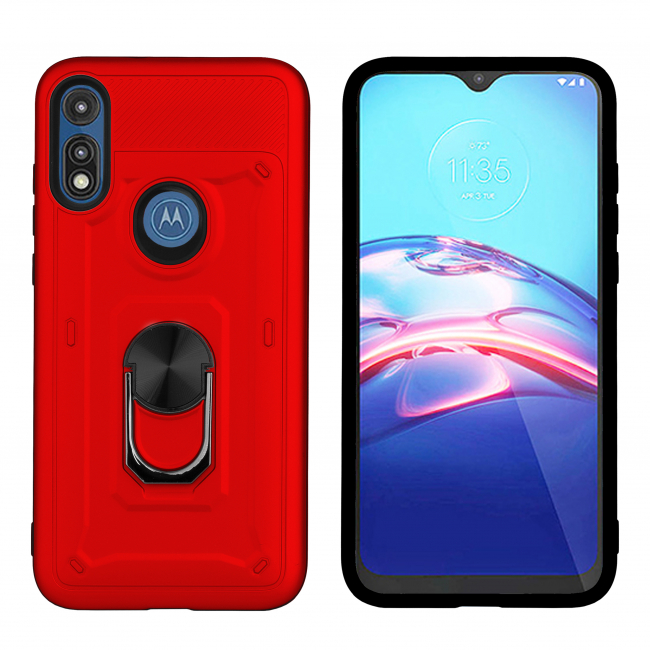 MK6 Case for Moto E7-RED