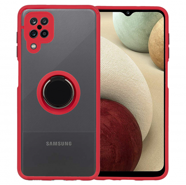 Z10 Case for Samsung Galaxy A12-RED