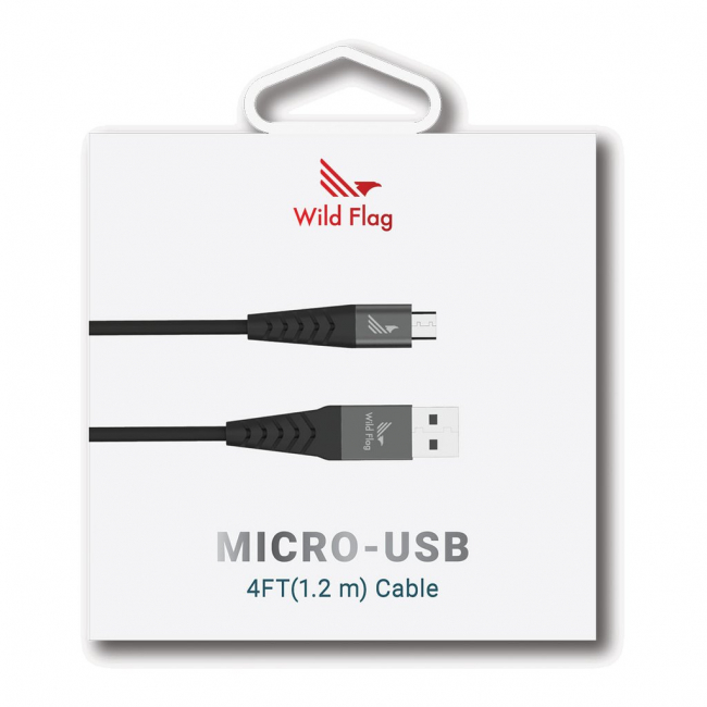 Wild Flag TPE 4ft Micro USB Cable